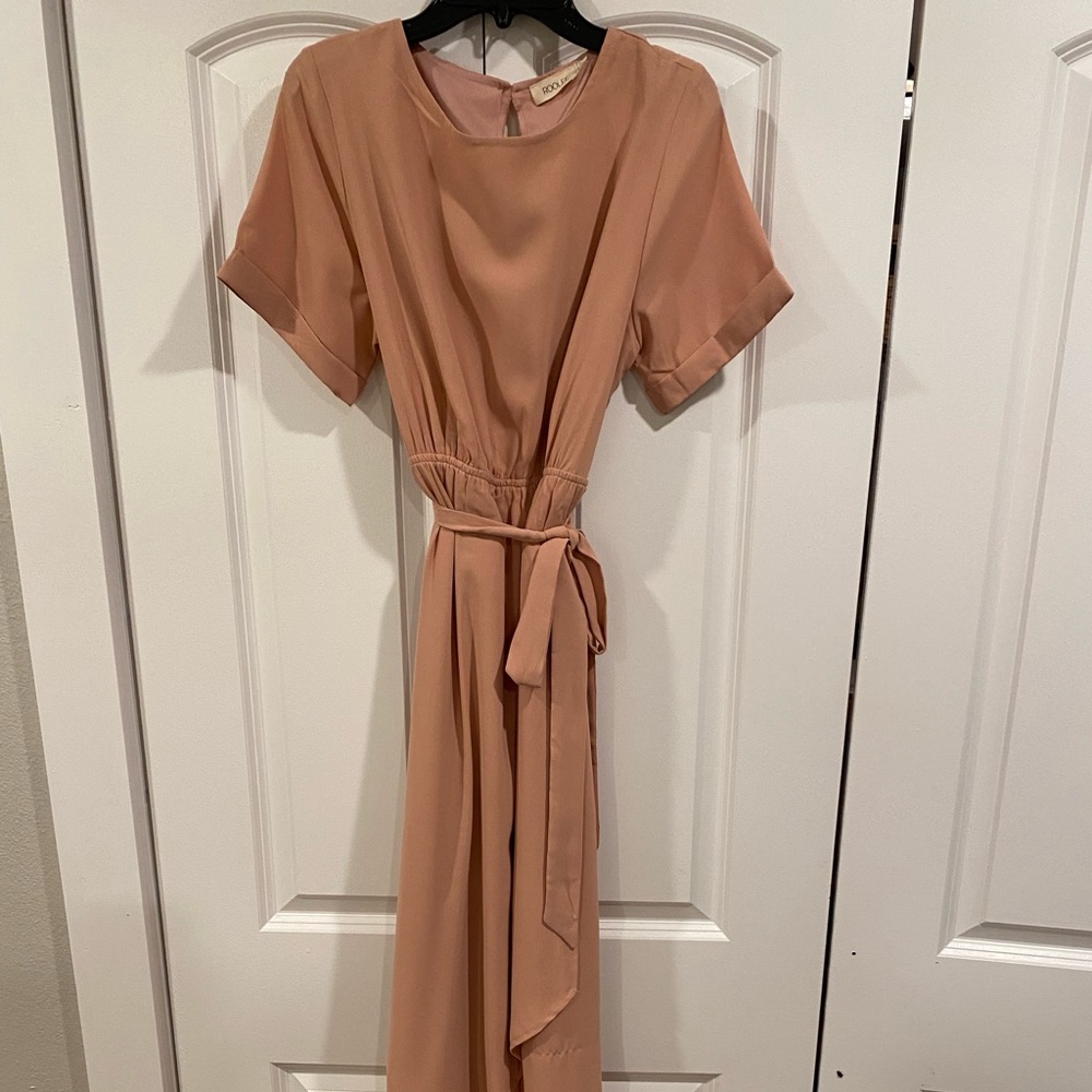 Light Pink, High Low Dress